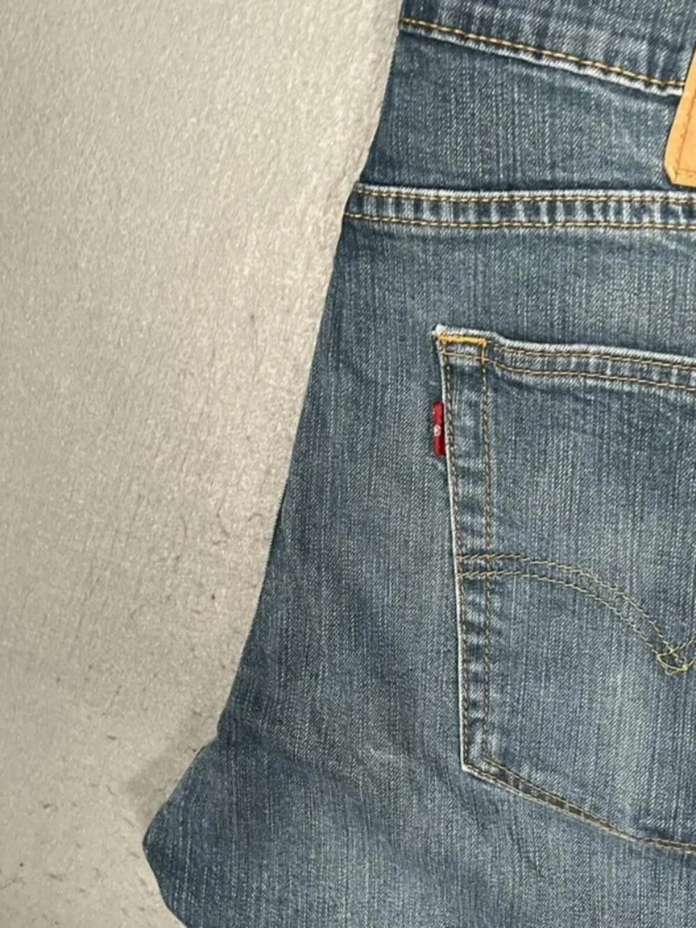 Levi’s 513 Blue Denim Jeans Vintage Straight Mens W36 L31